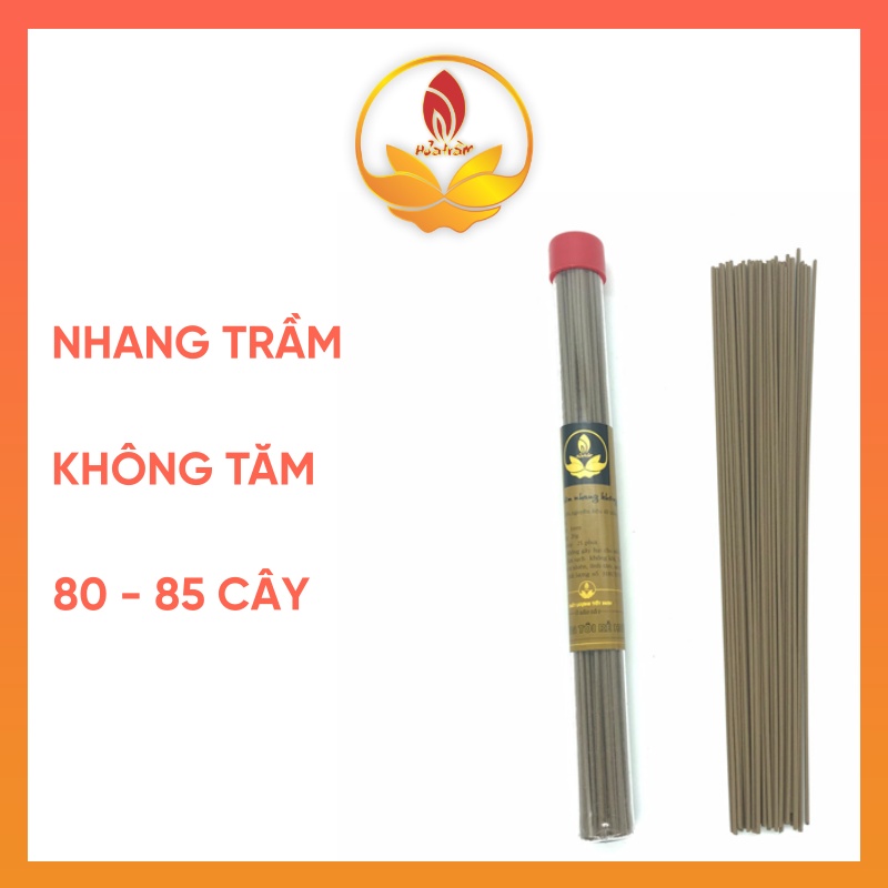 Nhang trầm hương không tăm, nhang cảnh hộp 80 cây