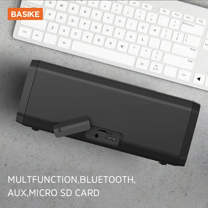 BASIKE 3D (chế độ âm thanh vòm) Loa Bluetooth Chơi Loa Bluetooth chống nước không dây ngoài trời TWS cho iPhone Xiaomi(MW19) - 332.000 đ