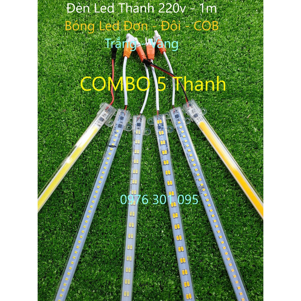 Đèn led thanh 220v 1m