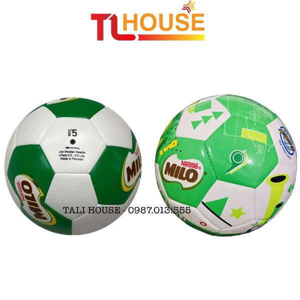 Bóng da pu milo cho trẻ em đá banh, bóng đá hơi thể thao cho bé – tali house