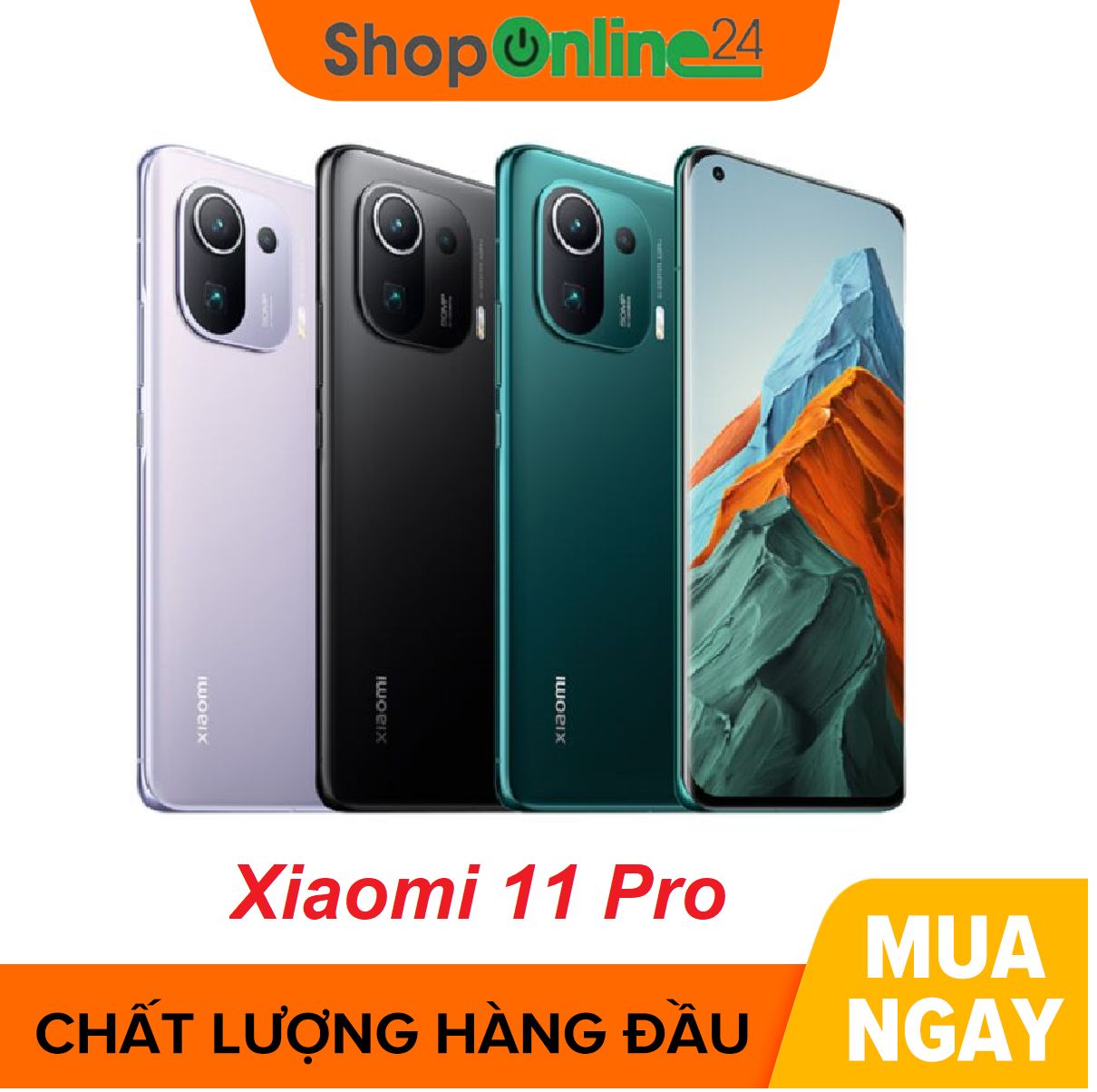 [Trả góp 0%]Điện thoại Xiaomi Mi 11 Pro Ram 8GB - Hàng Nhập Khẩu