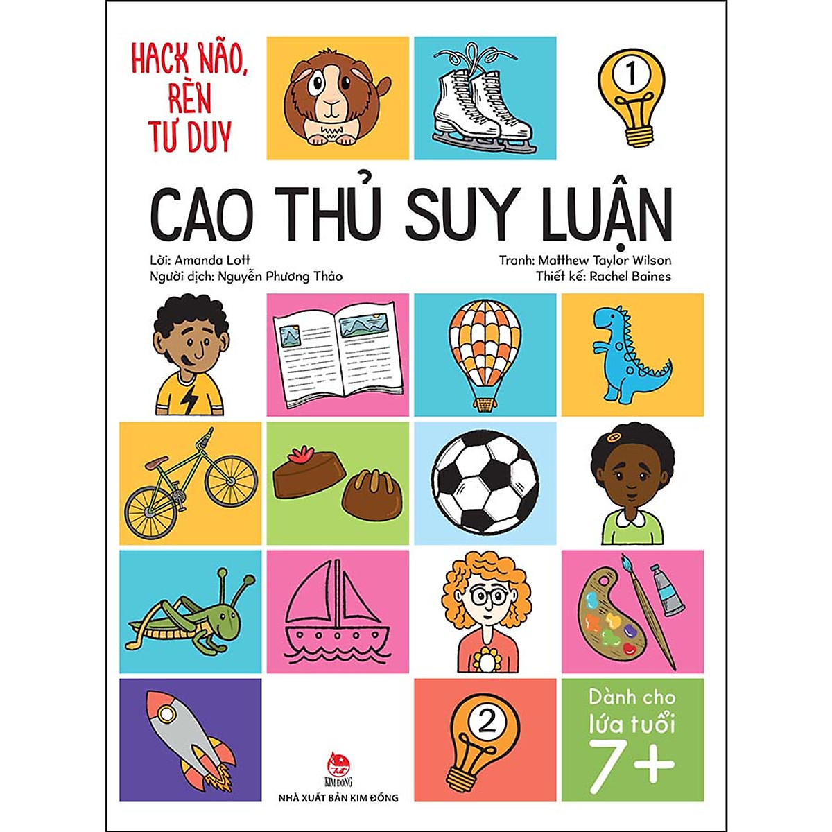 Sách hack não, rèn tư duy - cao thủ suy luận- nhà sách tri thức việt