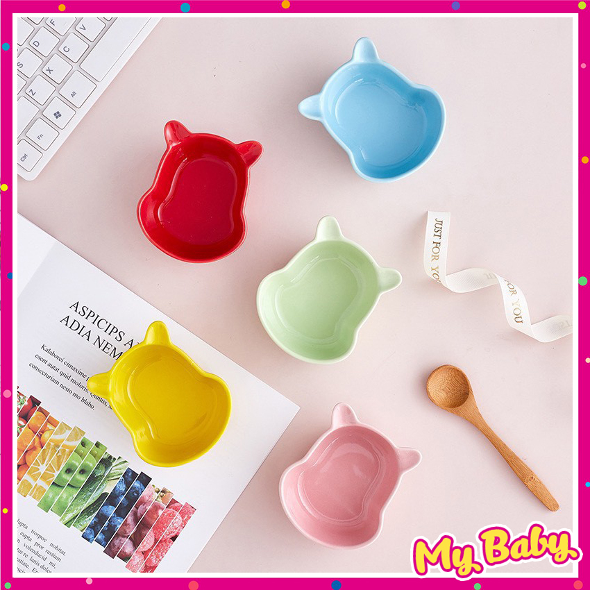Bát ăn dặm, chén ăn dặm kiểu nhật cho bé hình gấu Pooh Mybaby18 AD10