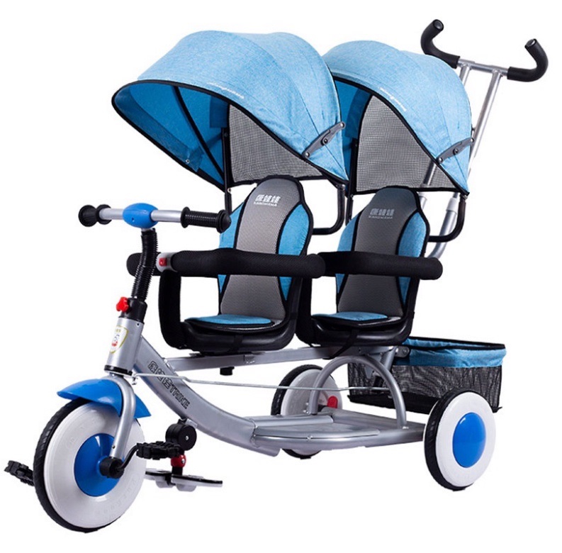 [siêu siêu rẻ] XE ĐẨY ĐÔI CÓ 2 CHỖ NGỒI