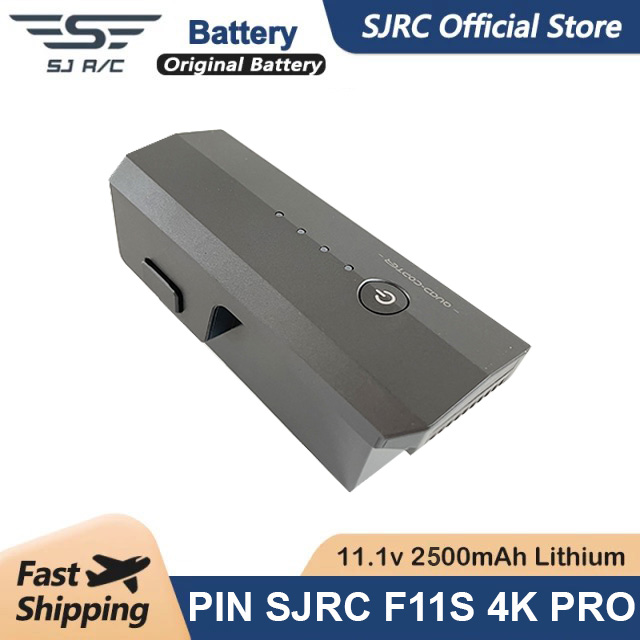 Pin máy bay flycam SJRC F11 F11 PRO  11.1V 2500mAh lipo pin