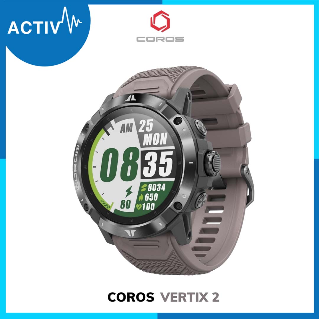 Đồng Hồ GPS Thể Thao COROS VERTIX 2 chống nước đo nhịp tim cho bơi đạp chạy/chạy địa hình