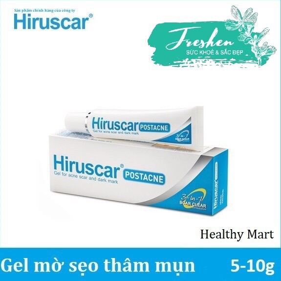 ✅ hiruscar post acne - gel làm mờ sẹo mụn và thâm mụn
