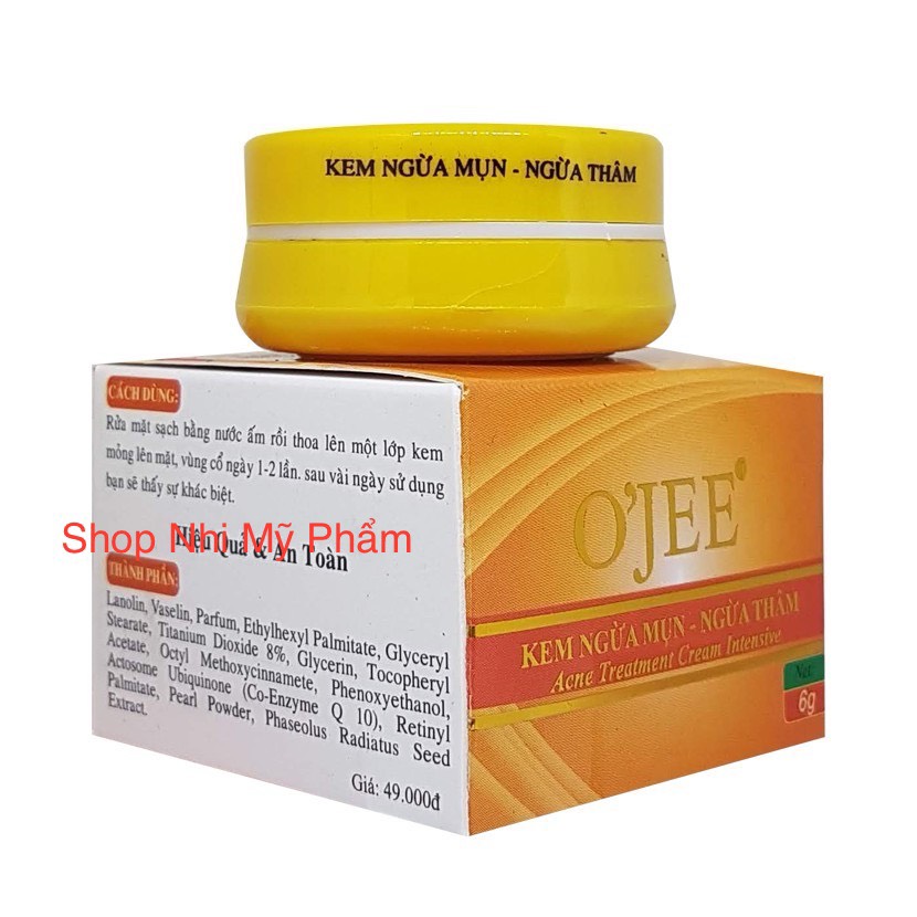 Kem OJEE Ngừa Mụn Ngừa Thâm 6gr