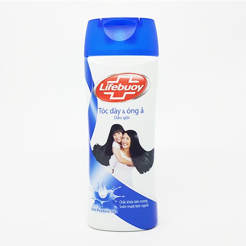 Dầu gội lifebuoy 320gr xanh tóc dày óng ả