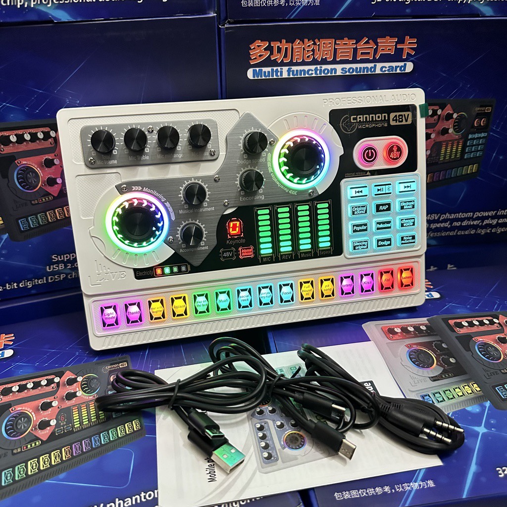Sound card x5 thu âm livestream