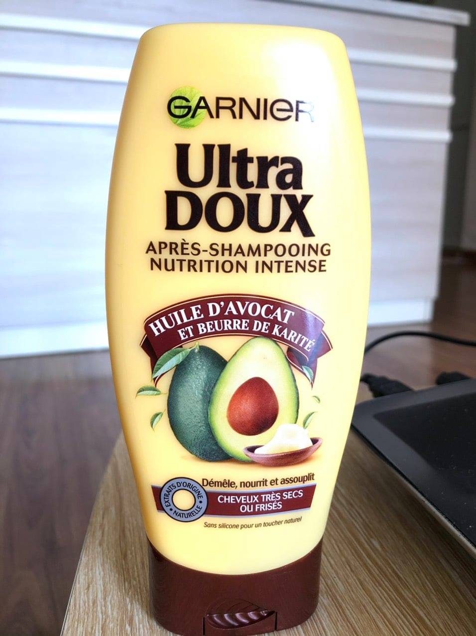 Dầu xả phục hồi tóc garnier ultra doux quả bơ 200ml nội địa pháp