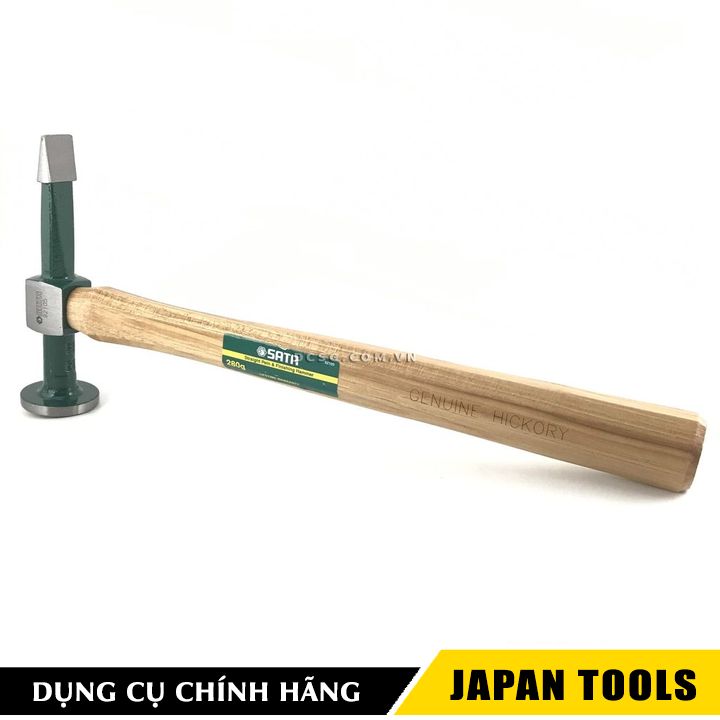 Búa gò đầu mũi thẳng cán gỗ sata 92105 | japan tools