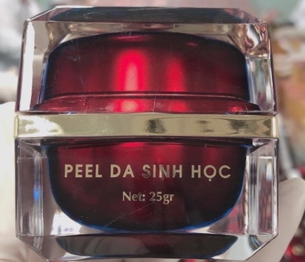 Kem peel da sinh học hồng sâm N Collagen làm sạch tế bào da trắng giảm nhăn nám da làm mờ tàn nhang  dưỡng và giữ ẩm se khít lỗ chân lông phục hồi da ngừa lão hóa da hộp 25g