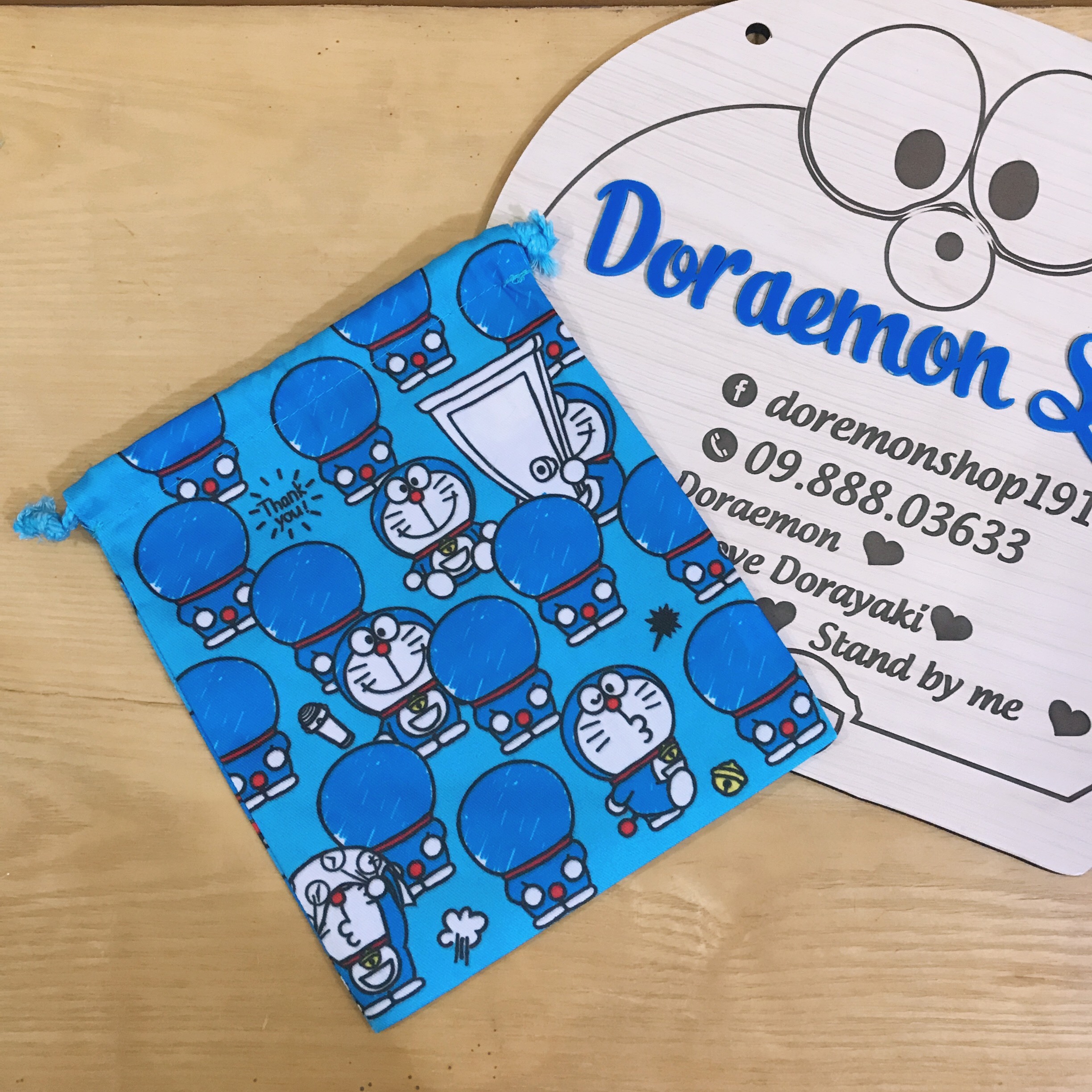 Túi Vải Rút Doremon Doraemon