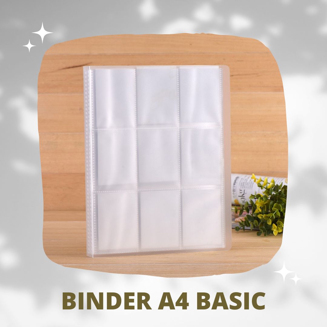 Binder a4 basic để được 216 card