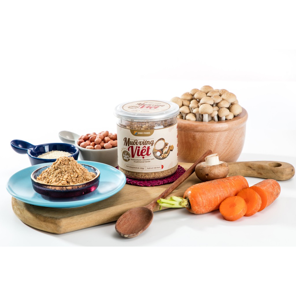 Muối vừng việt vị truyền thống sako foods