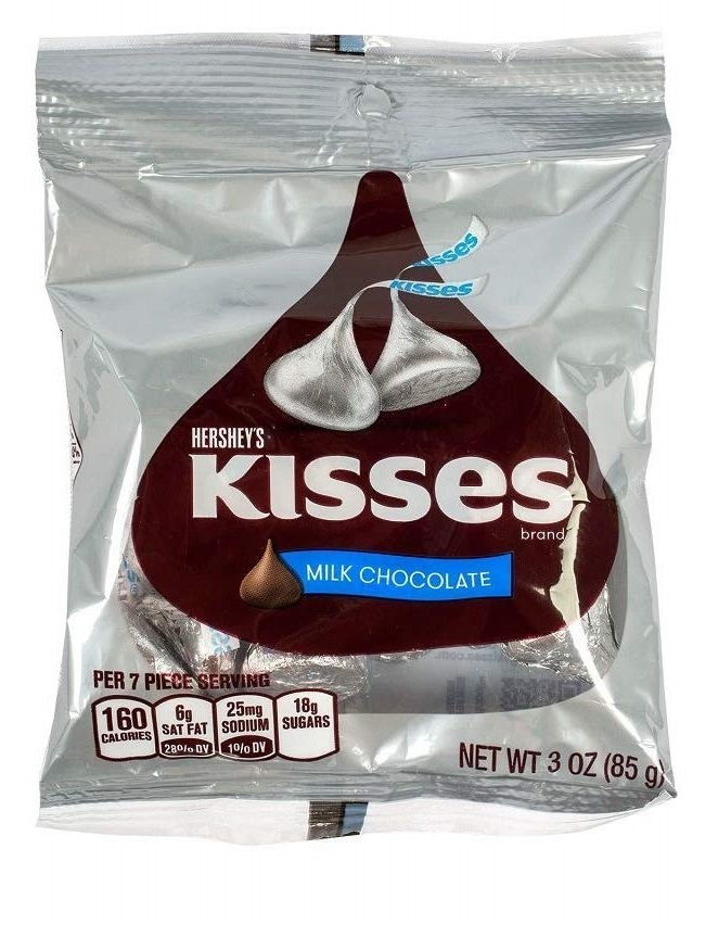 Socola Hershey Kisses vị sữa gói 85g