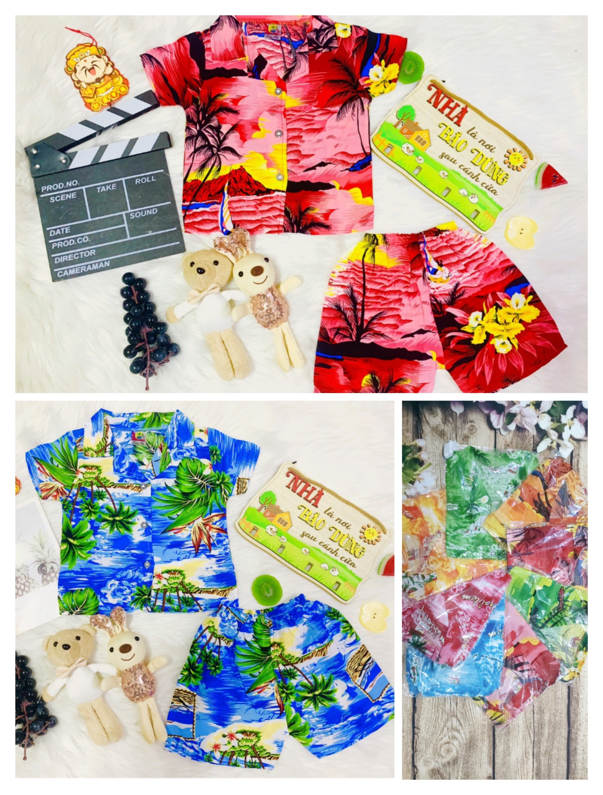 Bộ tole pijama bé trai