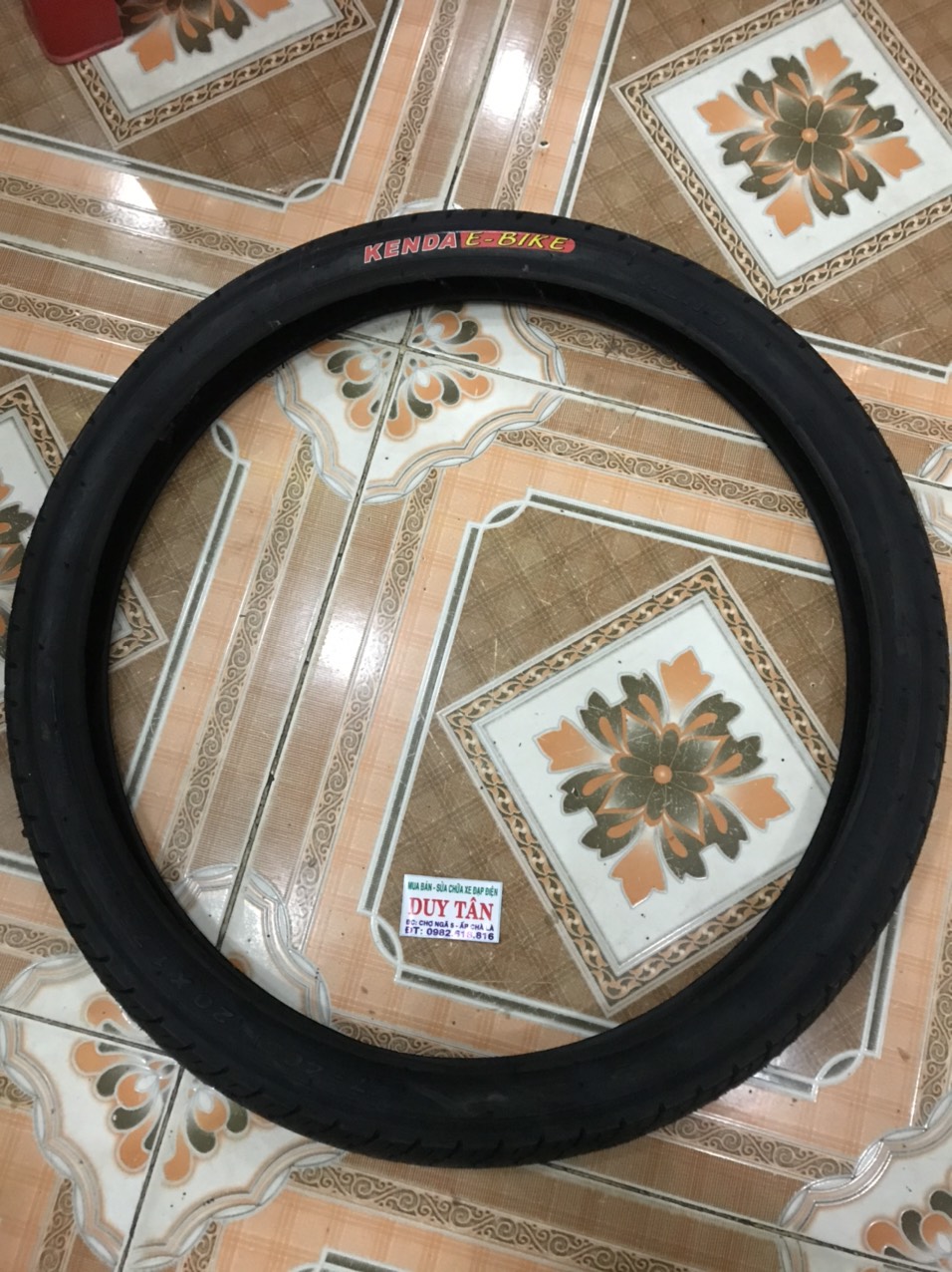 Vỏ xe đạp điện kenda 20 x 1.75