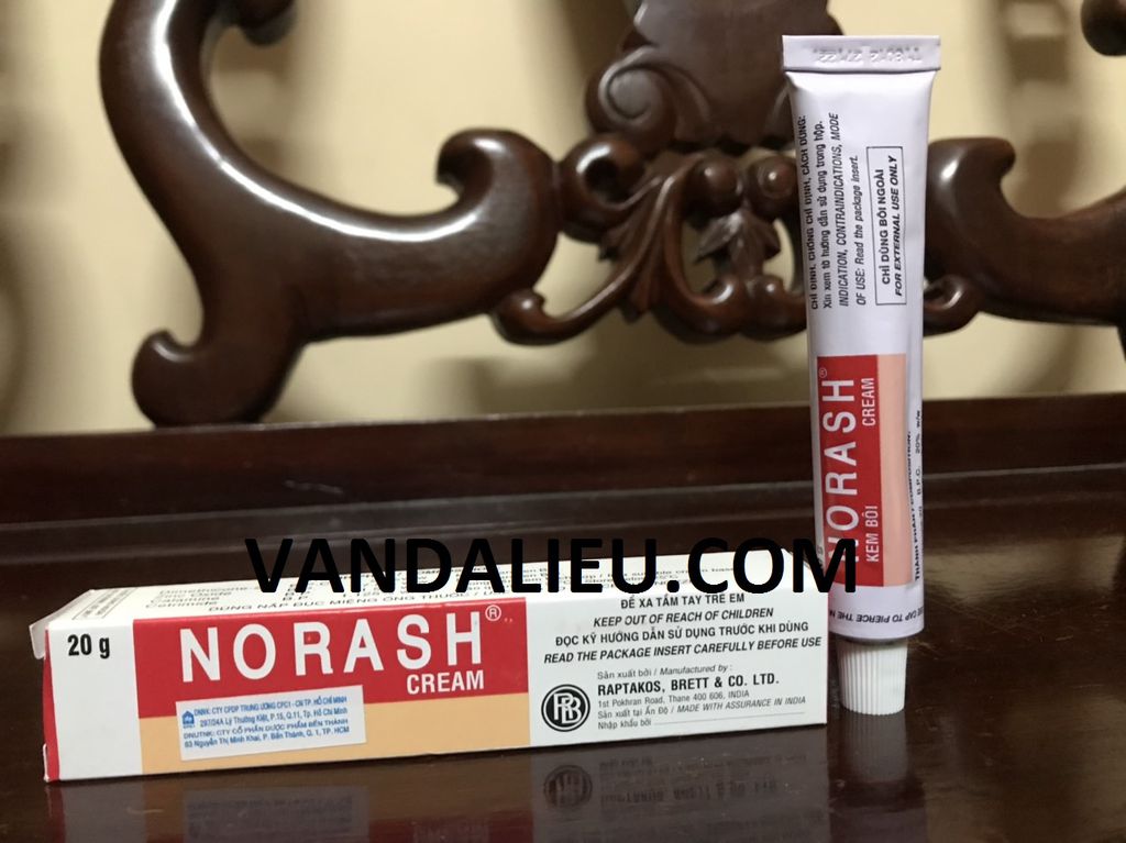 Sản phẩm norash cream 20g
