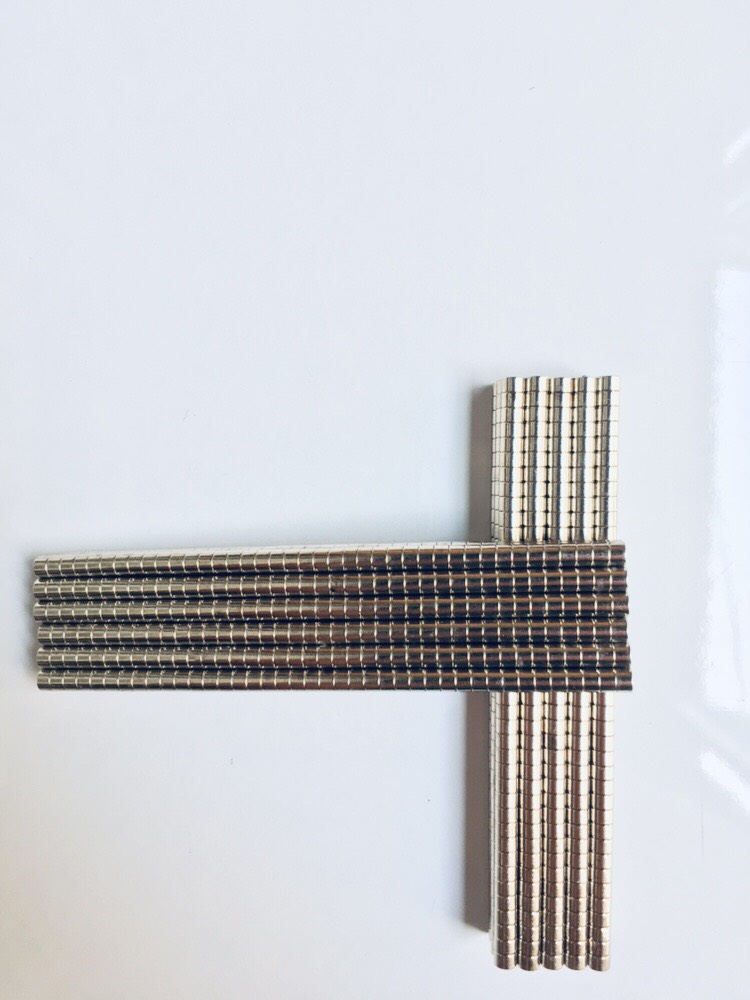 Viên nam châm đất hiếm siêu mạnh Ø4x2.5 mm nam châm trong đồ gỗ - Mã N35M