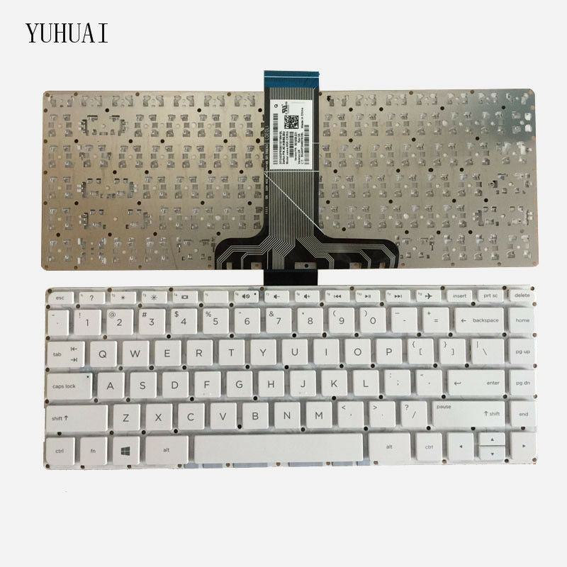 Bàn Phím Cho Laptop HP Pavilion X360 13-S Series HP Stream 14-AX Series  Chuẩn US - Hàng Mới 100% Màu Trắng - Bảo Hành Toàn Quốc