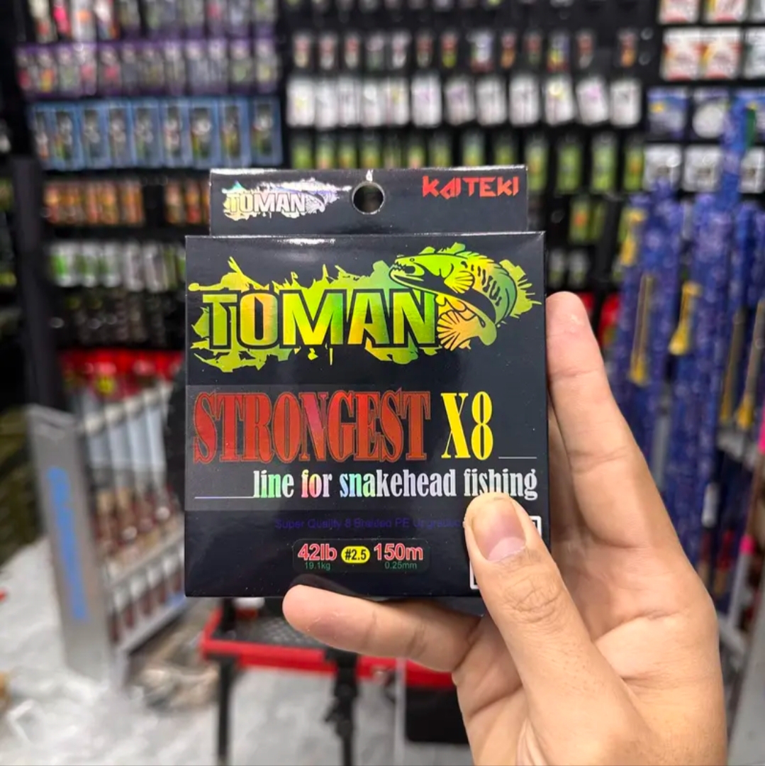 Dù Toman X8 chuyên câu lure