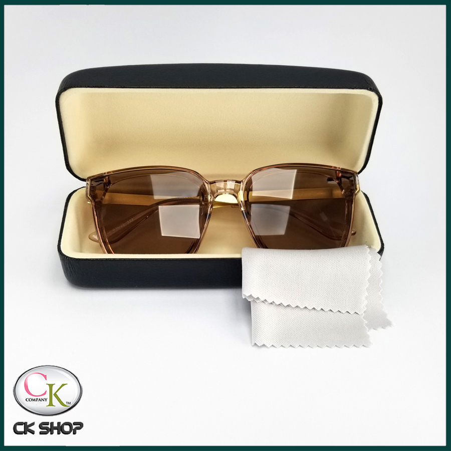 Mắt kính mát nữ 7K 6035 gọng kính ôm mặt tròng chống nắng chống tia UV -  Bảo hành 12 tháng