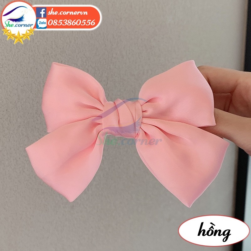 Kẹp tóc Kẹp tóc hàn quốc❐◎✔  Kẹp nơ nhỏ Hàn Quốc dễ thương 12 màu