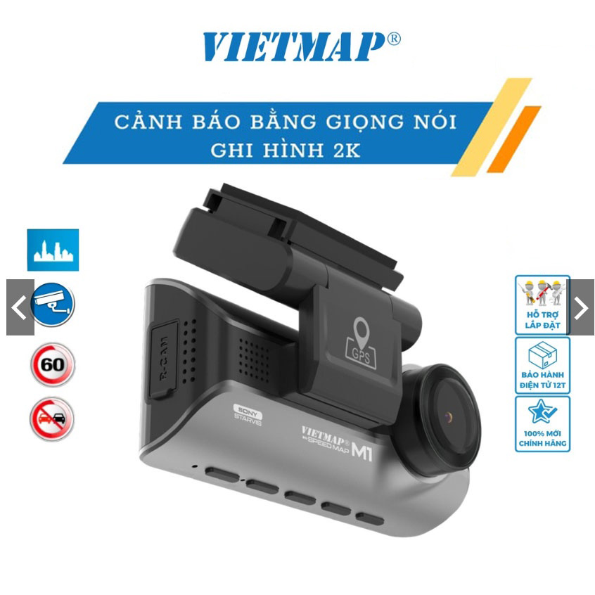 Camera Hành Trình VIETMAP SpeedMap M1 Cảnh Báo Giao Thông Bằng Hình Ảnh và