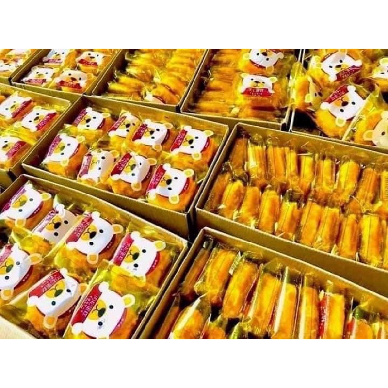 Bánh gấu ruốc chà bông siêu ngon-thùng 30 cái bánh