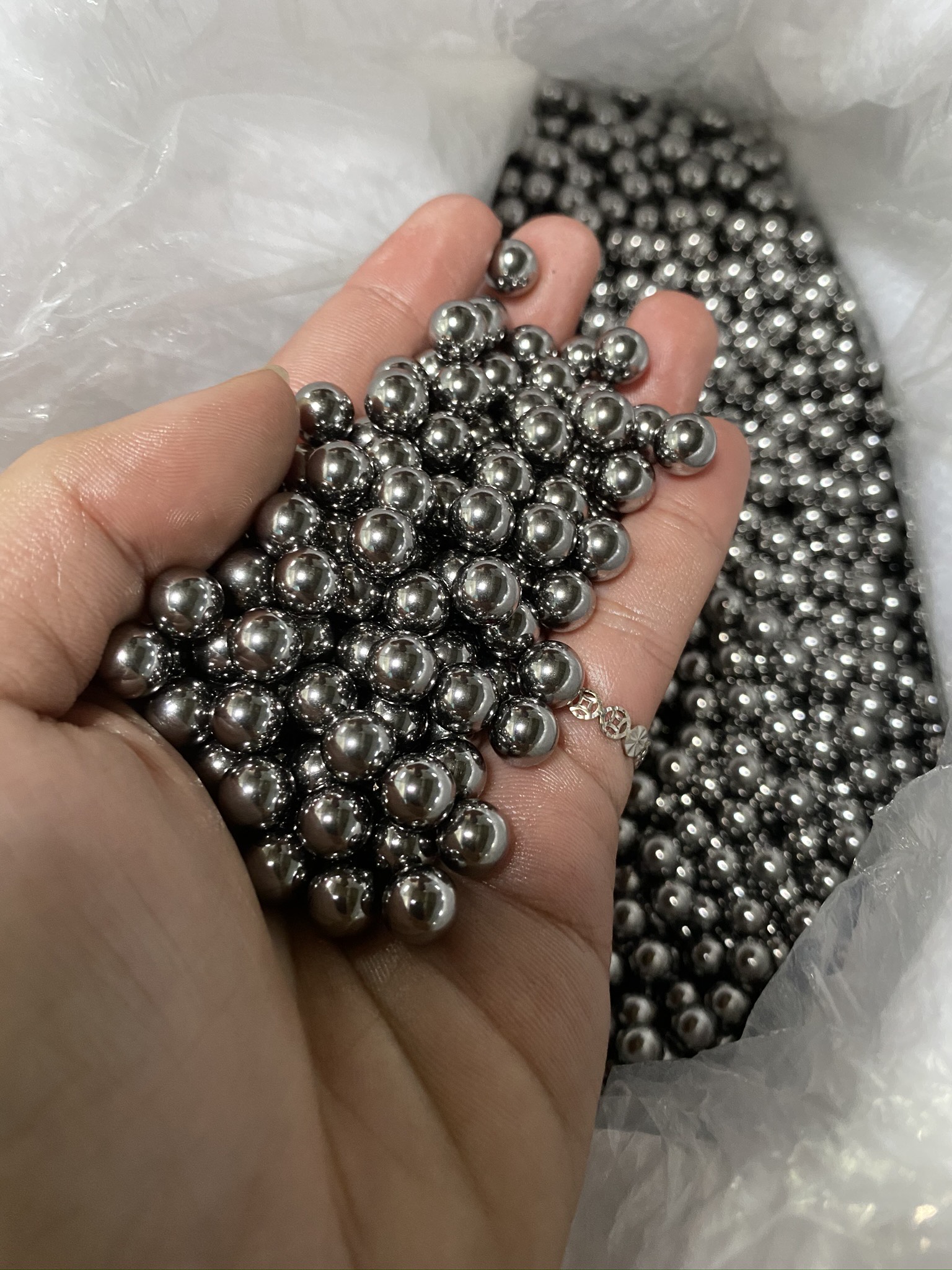 1kg bi 7mm bi xe đạp bằng sắt cân đủ ký