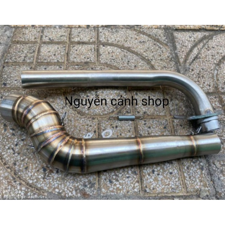 Cổ pô sirius inox 2 khúc