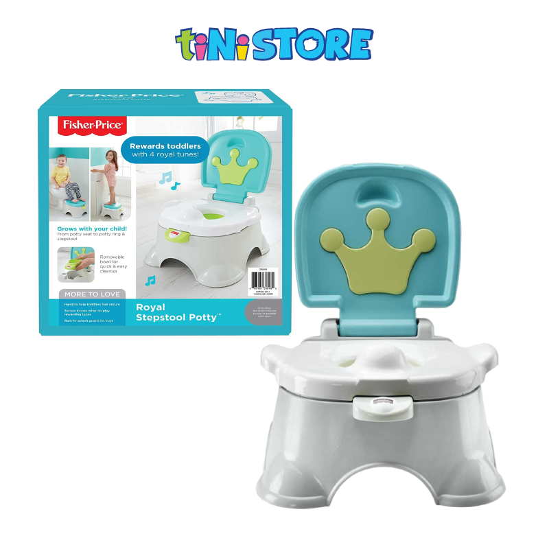 tiNiStore-Đồ chơi cho bé tập ngồi toilet Fisher Price DRM009997