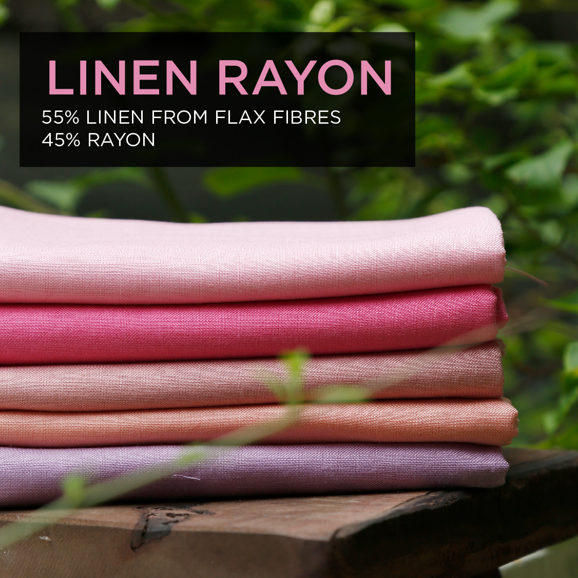 - vải linen rayon
