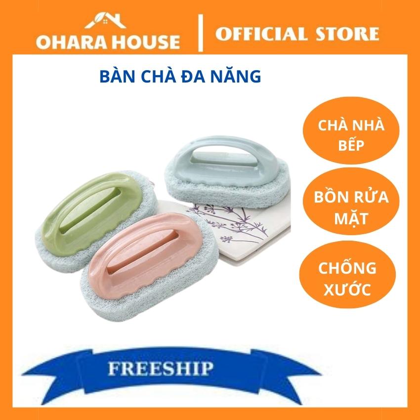 Bàn Chải Cọ Rửa Lau Chùi Nhà Bếp, Nhà Tắm, Bồn Rửa Chén, Bồn Tắm, Bồn Rửa Mặt, Nhà Vệ Sinh Đa Năng Có Tay Cầm Tiện Lợi