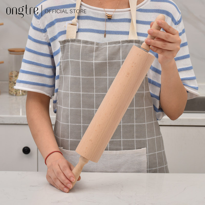 Cán lăn bột / cây lăn bột / cây lăn bột gỗ / cây lăn bột làm bánh | ongtre (Vietnam)