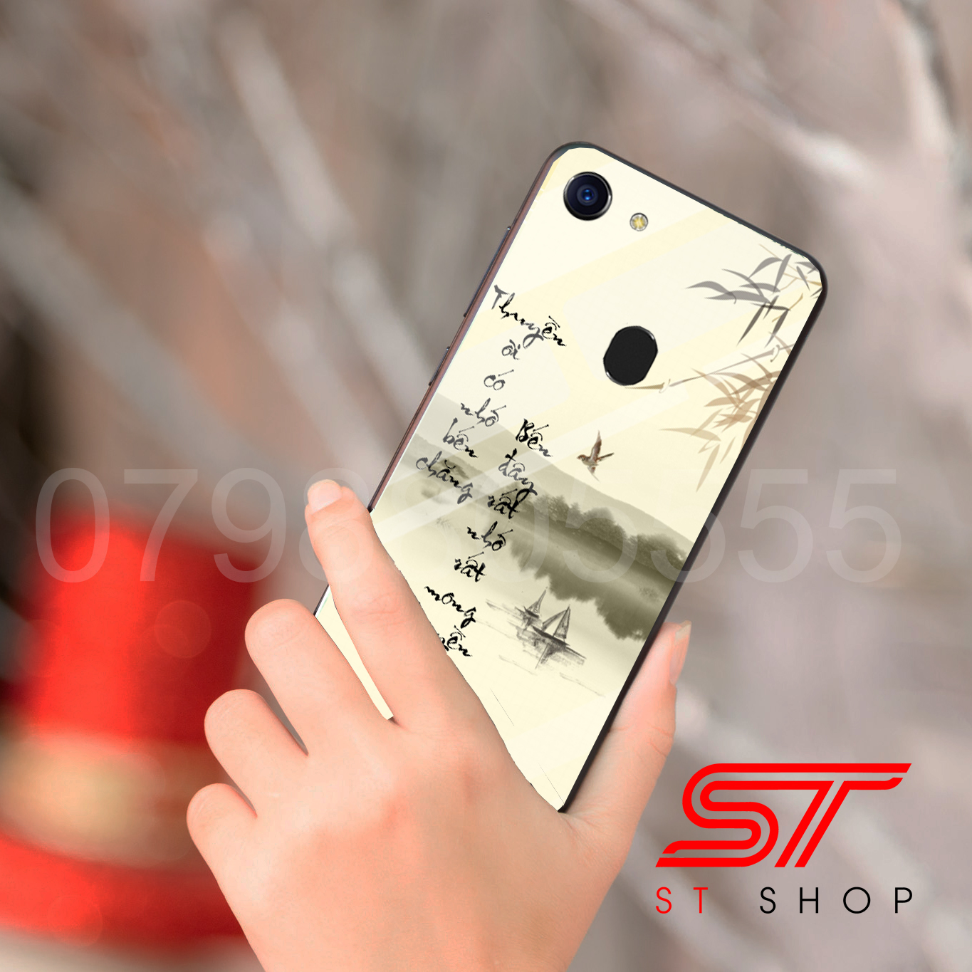 [ 5 Mẫu ] Ốp lưng kính tranh phong cảnh đẹp cho OPPO F5 / OPPO F7 / OPPO F9