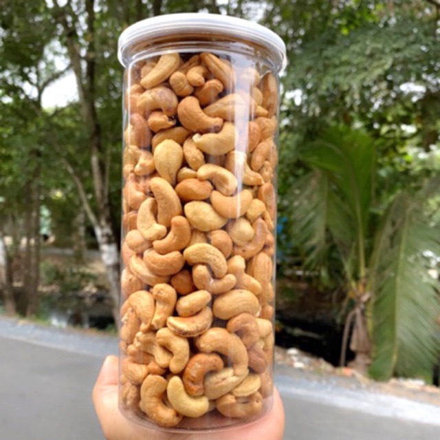 Hũ 500G hạt điều sạch vỏ Bình Phước