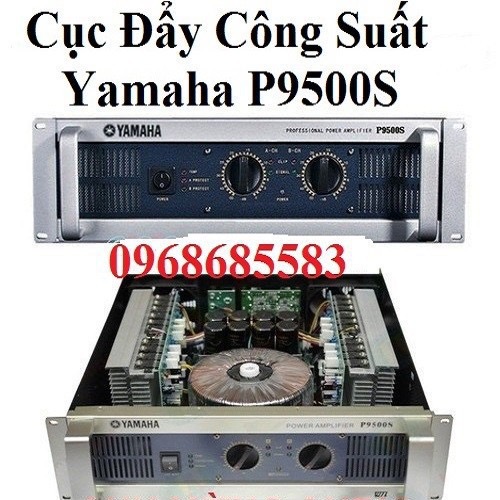 Cục đẩy công suất yamaha p9500s 40 sò lớn chuẩn loại 1