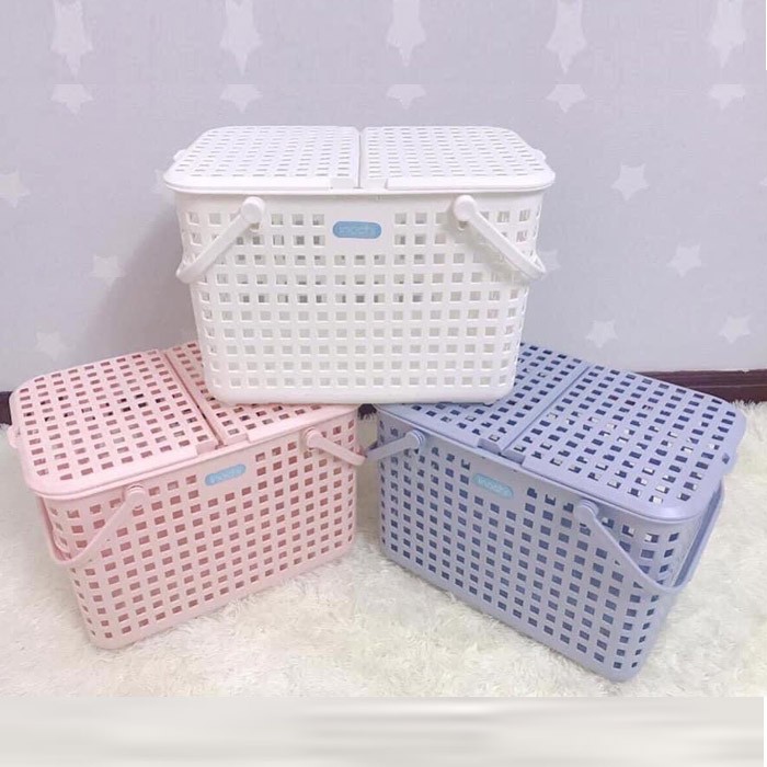 [HCM]Làn Nhựa Đựng Đồ Đi Sinh Cho Mẹ Và Bé Giỏ Đựng Đồ Sơ Sinh Cho Bé