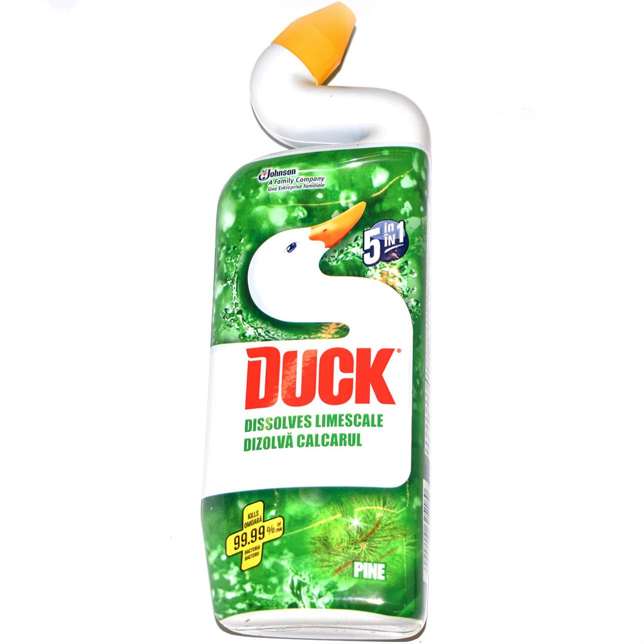 Dung dịch tẩy toilet Duck Pine 5 in 1 Đức