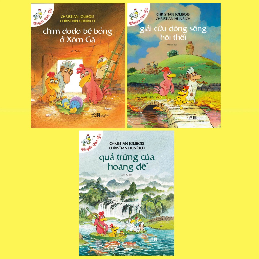 Sách - Bộ Chuyện xóm gà
