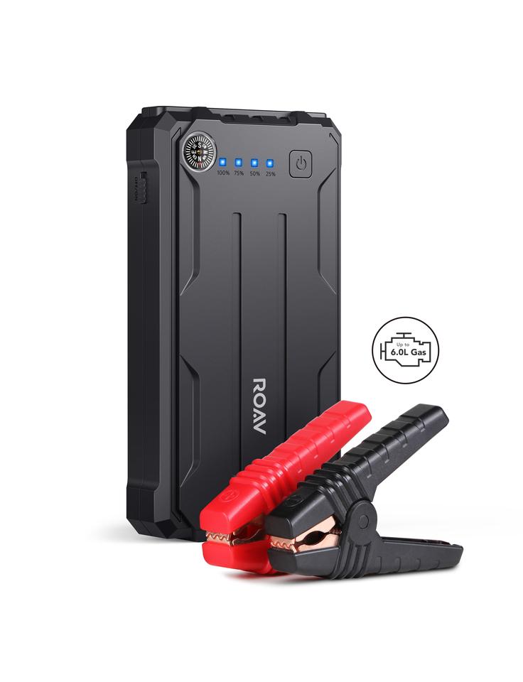 Bộ kích bình ô tô kiêm pin sạc dự phòng ANKER Roav Jump Starter Pro (800A) 8000mAh - R3120011