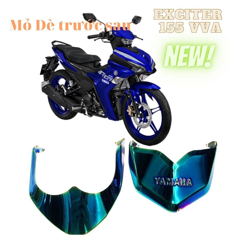 Bộ ốp mỏ dè trước sau exciter 155 vva, exciter 2021, ex155, được thiết kế như zin