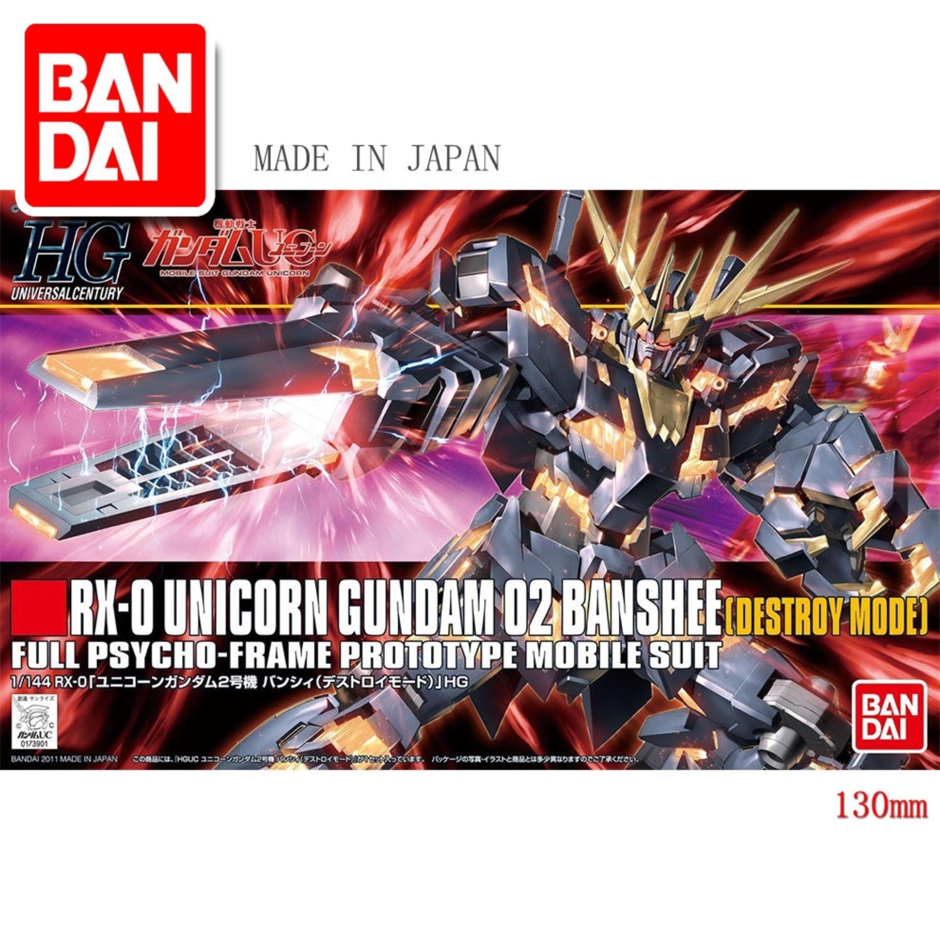 Mô hình gundam bandai 1/144 hguc rx-o unicorn gundam 02 banshee serie hg universal century