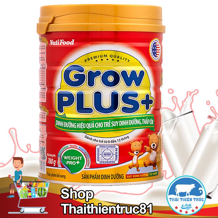 Sữa growplus 780g