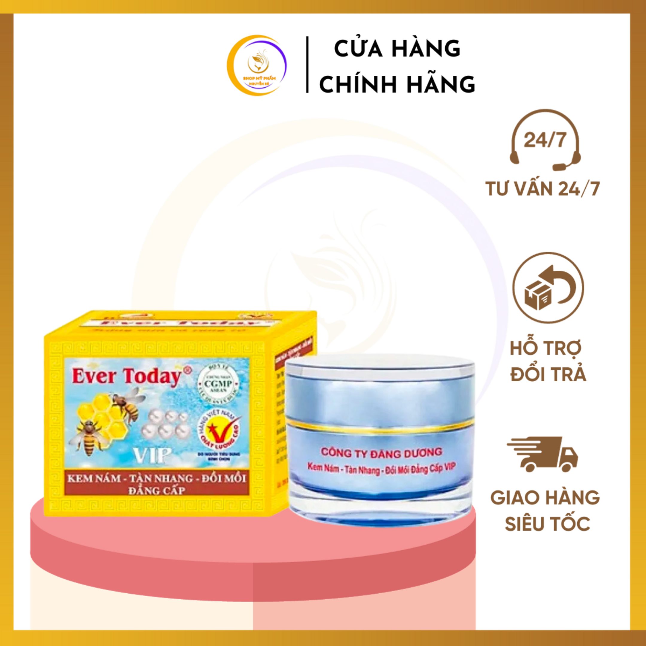 Kem nám – tàn nhang – đồi mồi đẳng cấp | ever today -30g