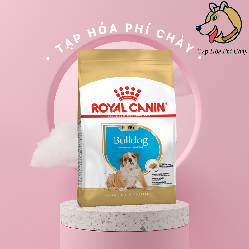 Hạt royal canin bulldog puppy cho chó con bull 1kg / 3kg