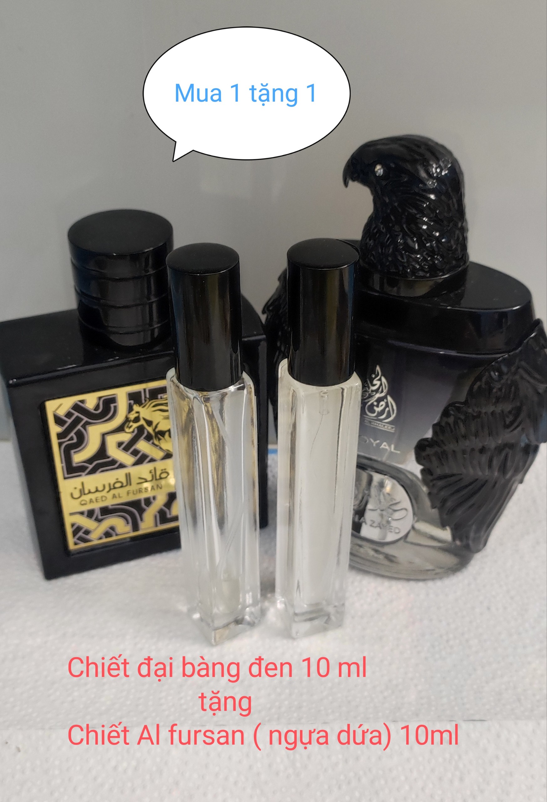 Chiết 10ml Đại bàng ĐEN tặng chiết 10ml Ngựa dứa
